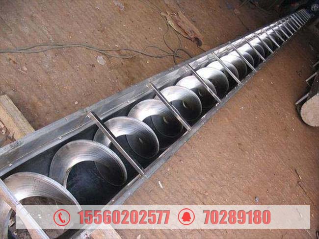 長春U型螺旋輸送機已發(fā)貨，請王經(jīng)理注意查收！